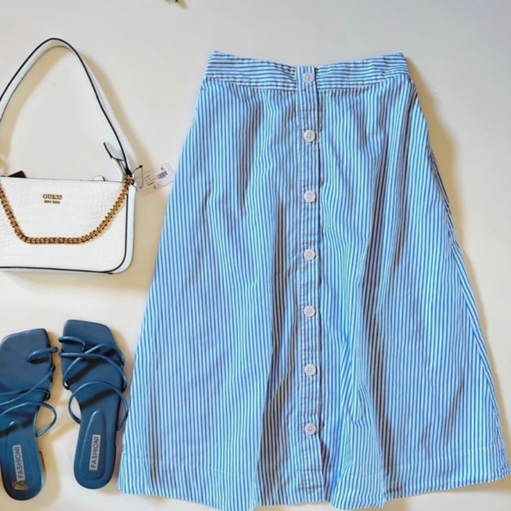 Midi Skirt Blue